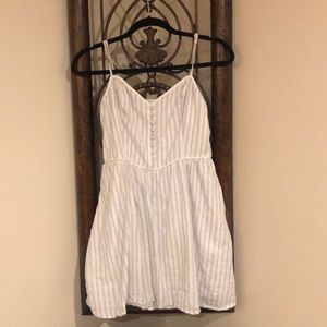 White Abercrombie and Fitch Summer Dress in size M